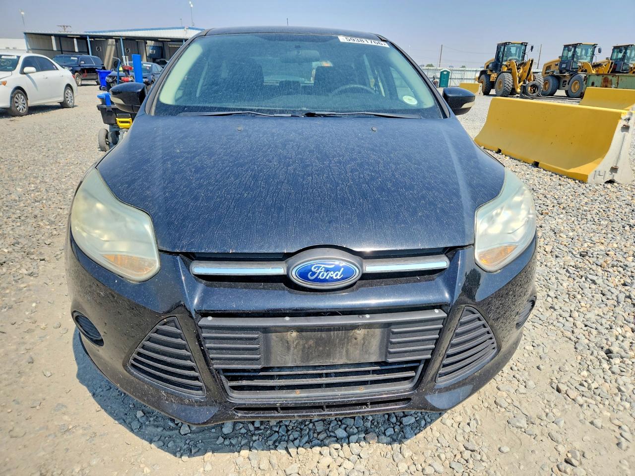 2014 Ford Focus Se Black vin: 1FADP3K2XEL390775
