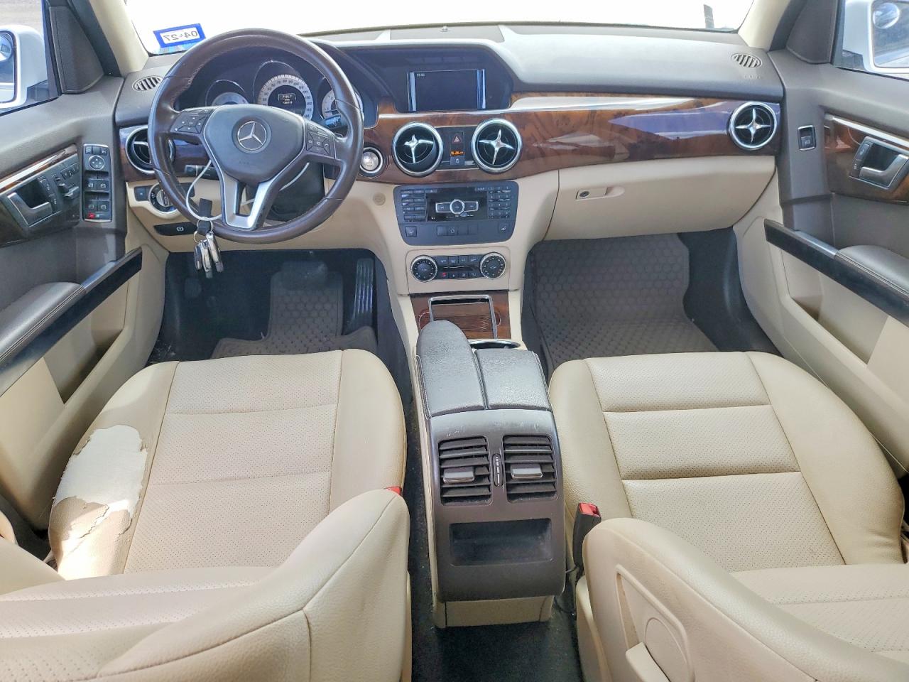 2014 Mercedes-benz Glk 250 Bluetec White vin: WDCGG0EB7EG187783