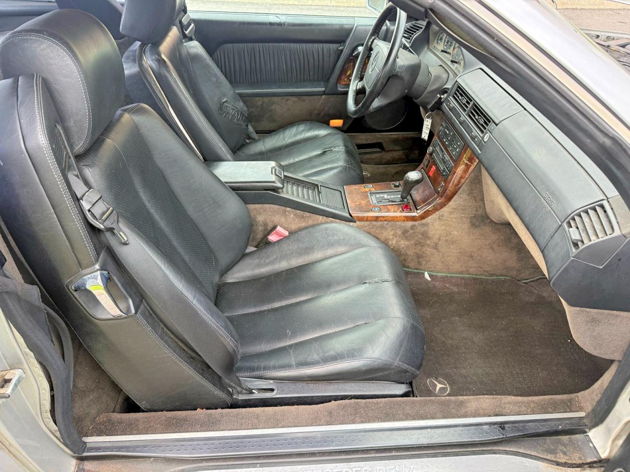 1995 Mercedes-benz Sl 320 Silver vin: WDBFA63E9SF115969