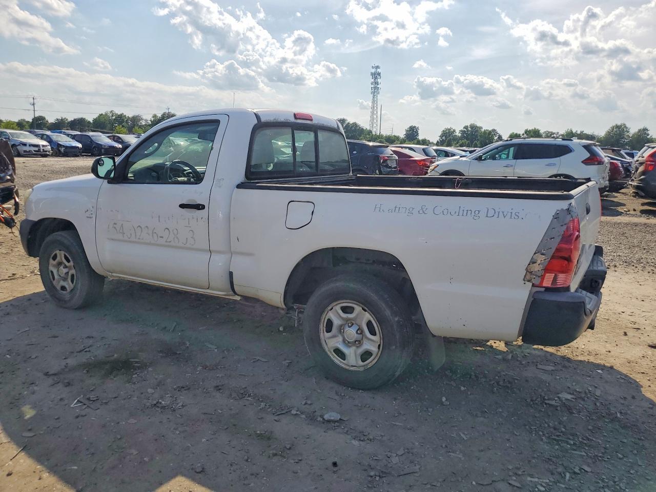 2012 Toyota Tacoma Base White vin: 5TFNX4CN3CX016477