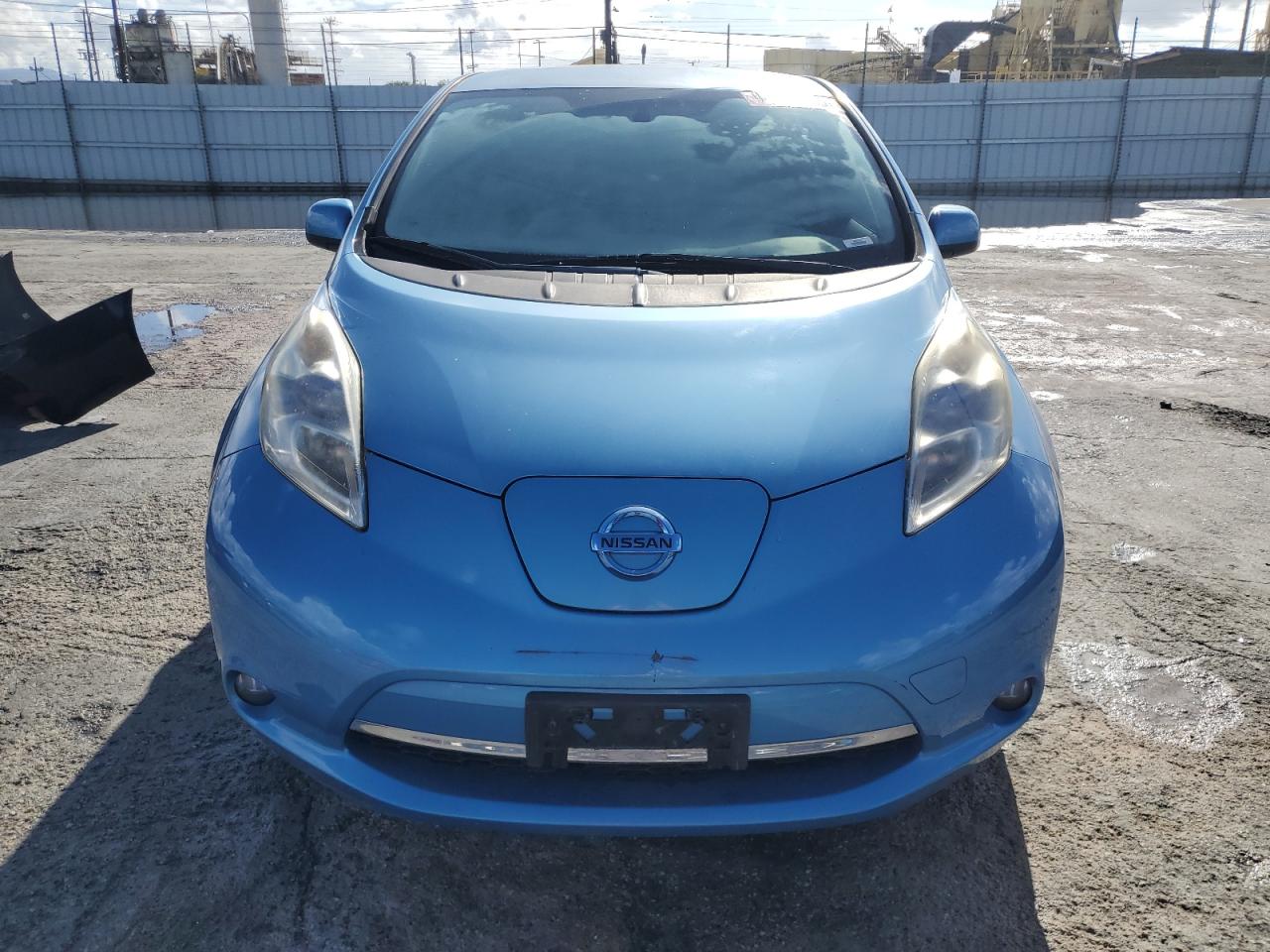 2011 Nissan Leaf Sv Синий vin: JN1AZ0CP5BT000888