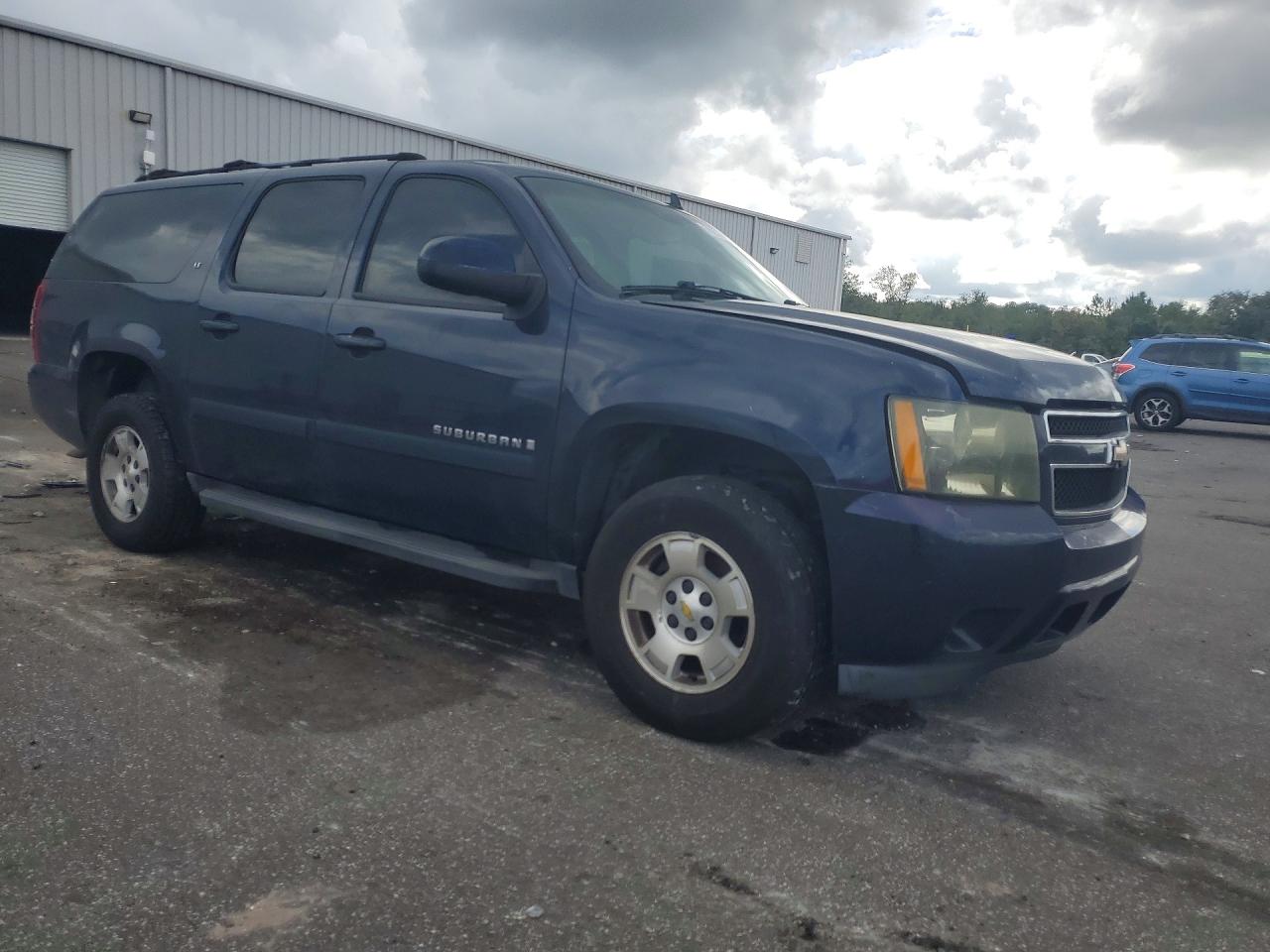 2007 Chevrolet Suburban K1500 Blue vin: 3GNFK16387G204697