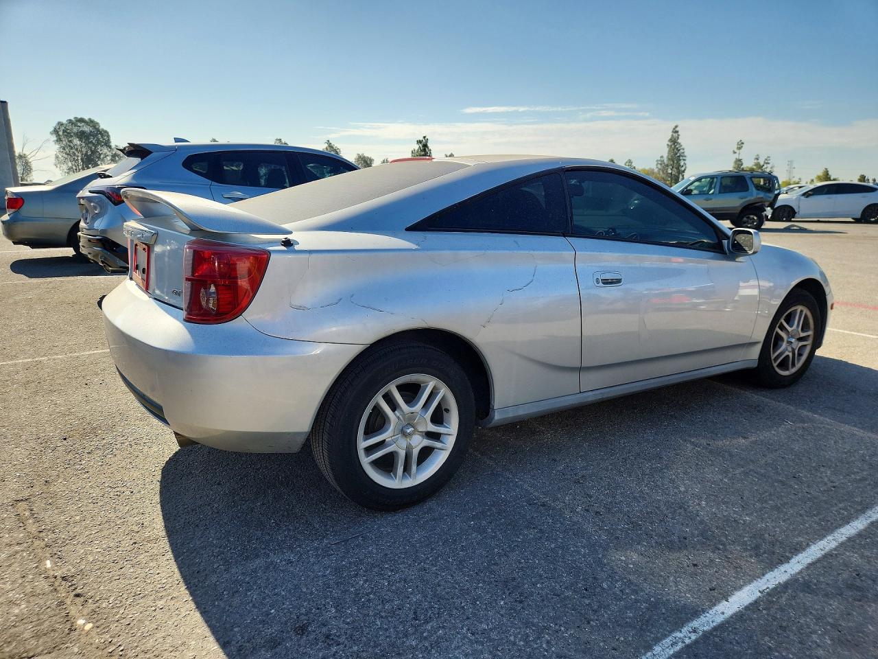 2003 Toyota Celica Gt Серебряный vin: JTDDR32T530147564