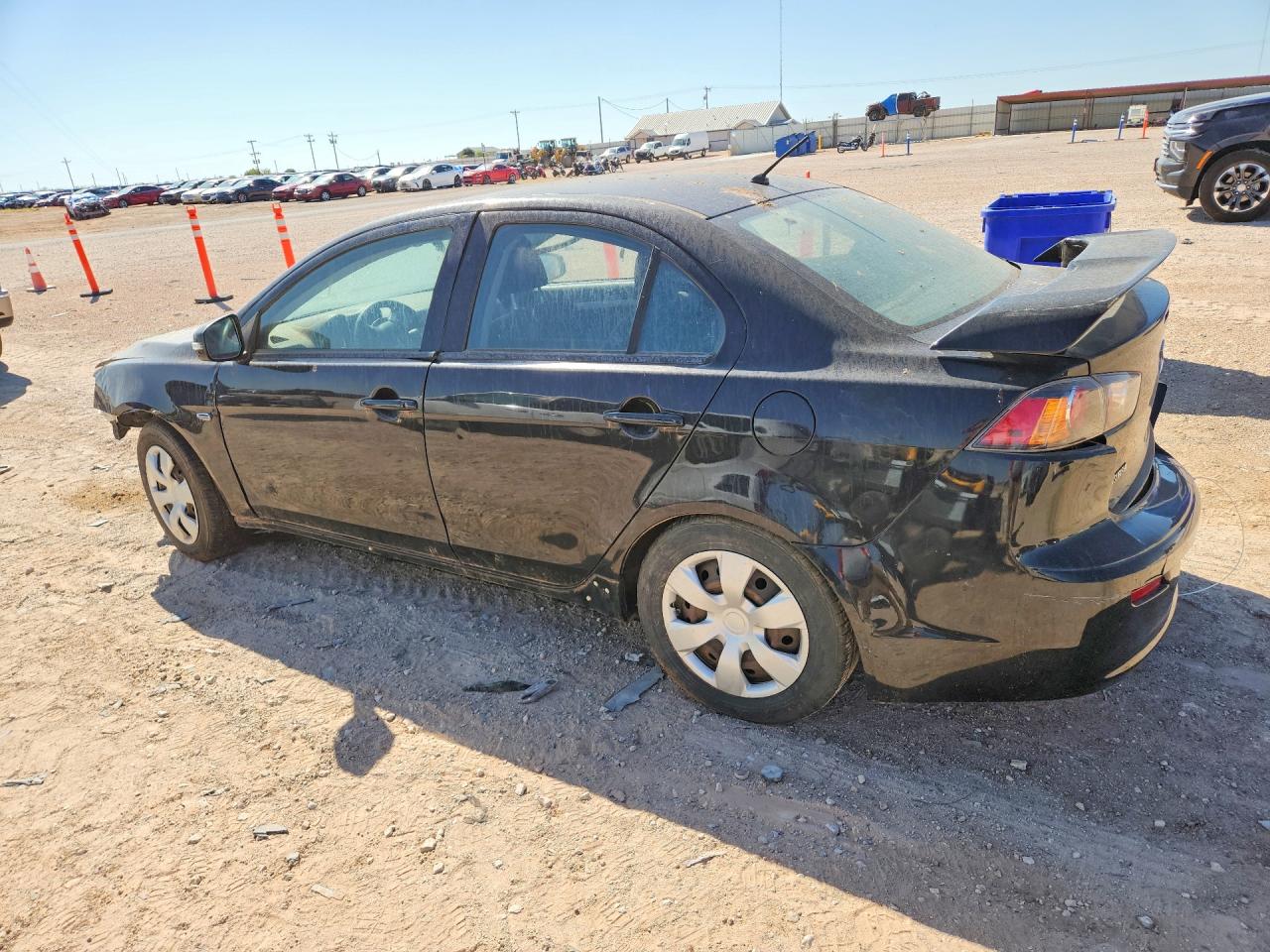 2015 Mitsubishi Lancer Es Black vin: JA32U2FU7FU010852