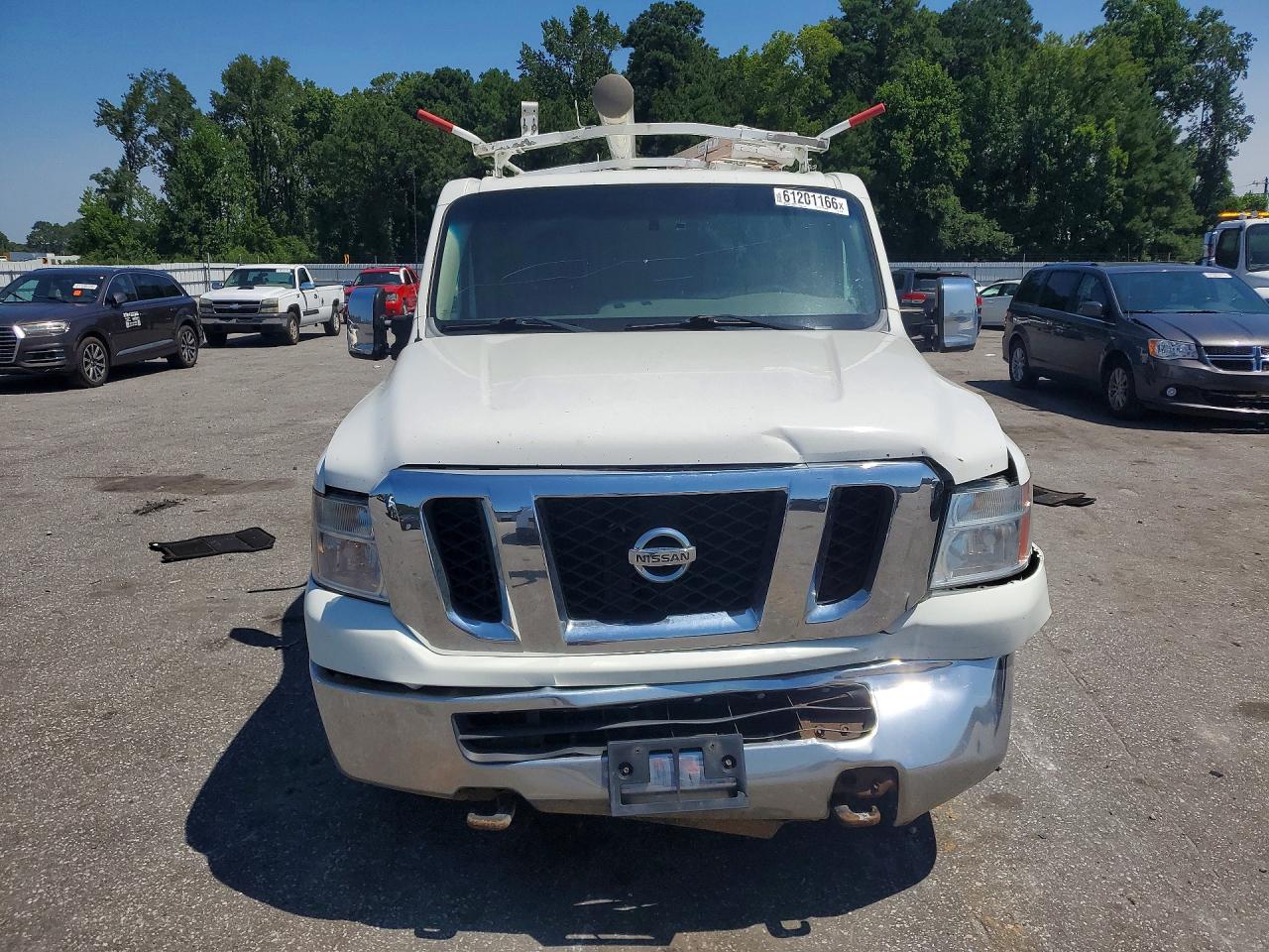2015 Nissan Nv 2500 Hd Sl White vin: 1N6AF0KY1FN804774