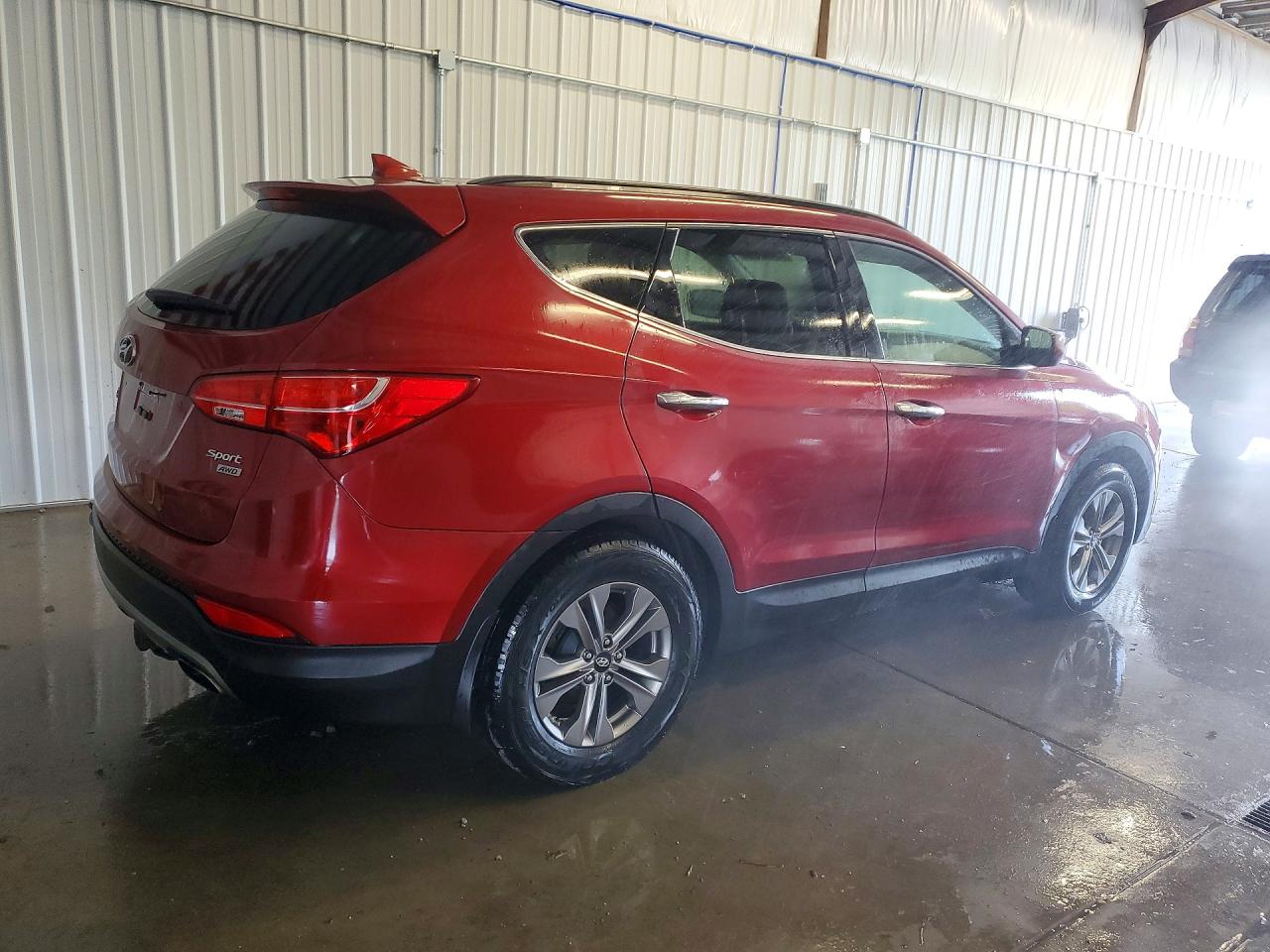 2015 Hyundai Santa Fe Sport 2.4l Red vin: 5XYZUDLB2FG252092