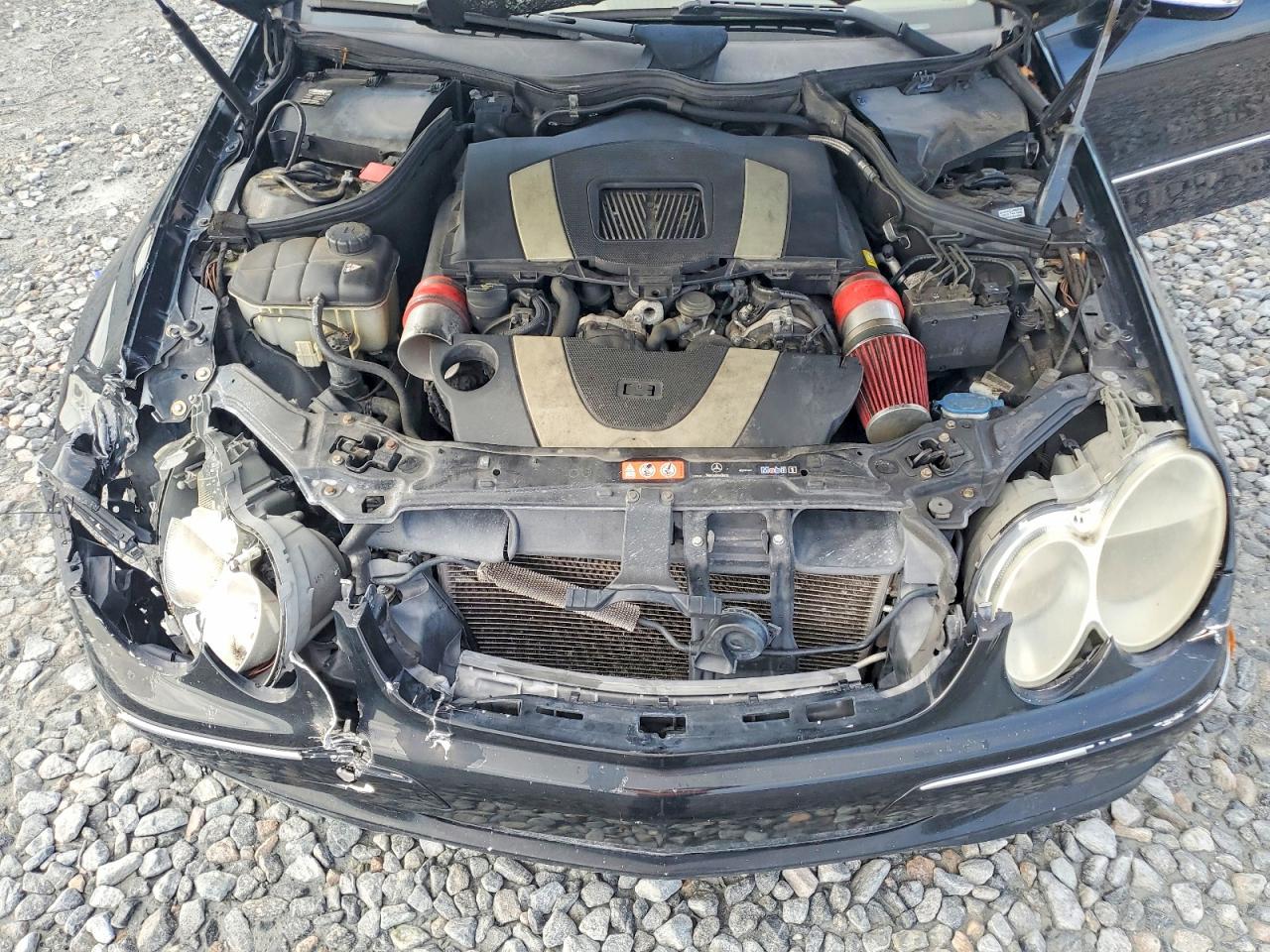 2008 Mercedes-benz Clk 350 Black vin: WDBTJ56H48F239966