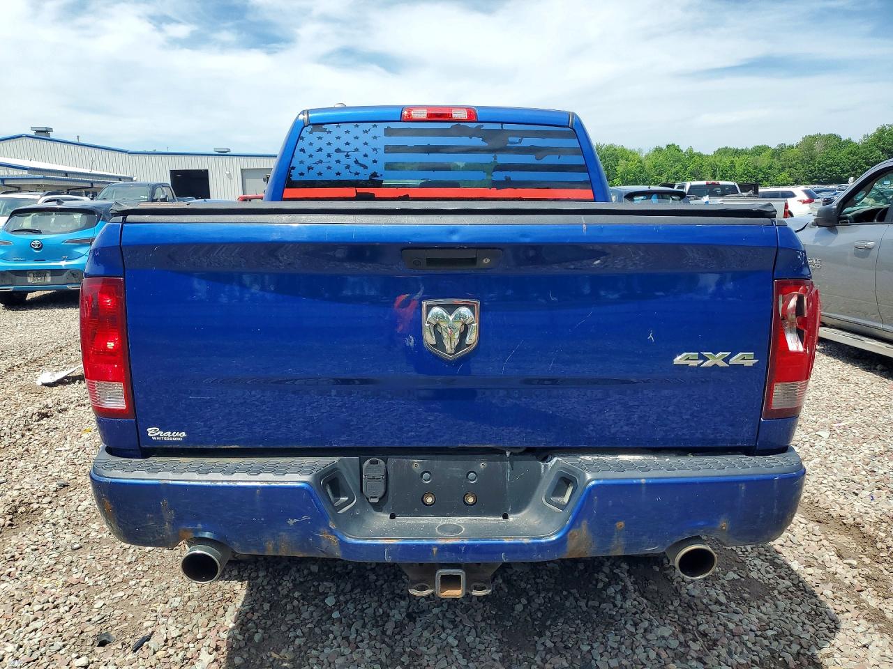 2014 Ram 1500 St Синий vin: 1C6RR7KT4ES327873