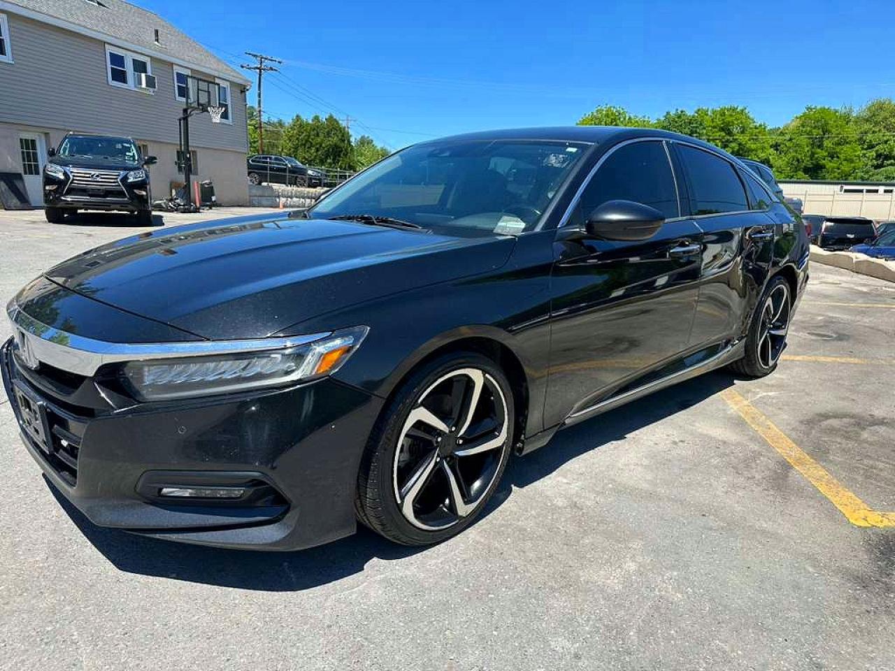 2018 Honda Accord Touring Черный vin: 1HGCV1F97JA085040