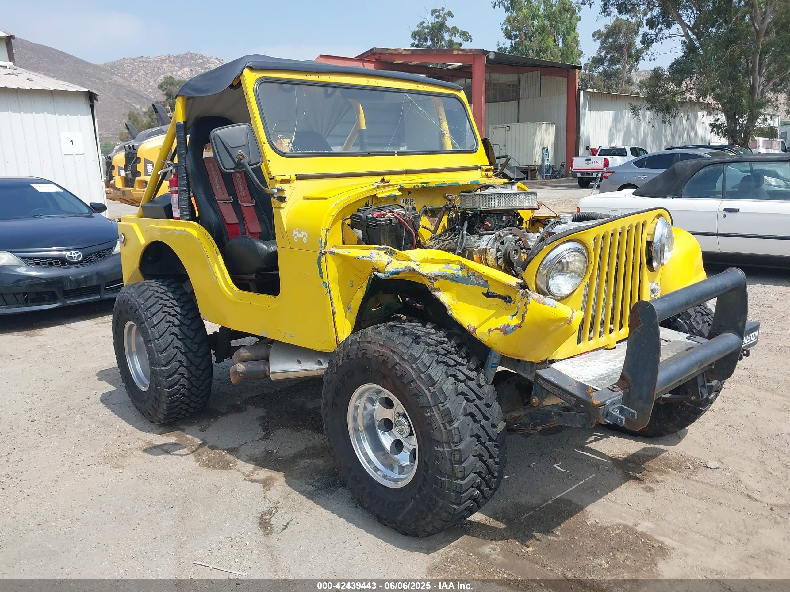 1961 Willys Jeepster   Yellow vin: 57548117892      