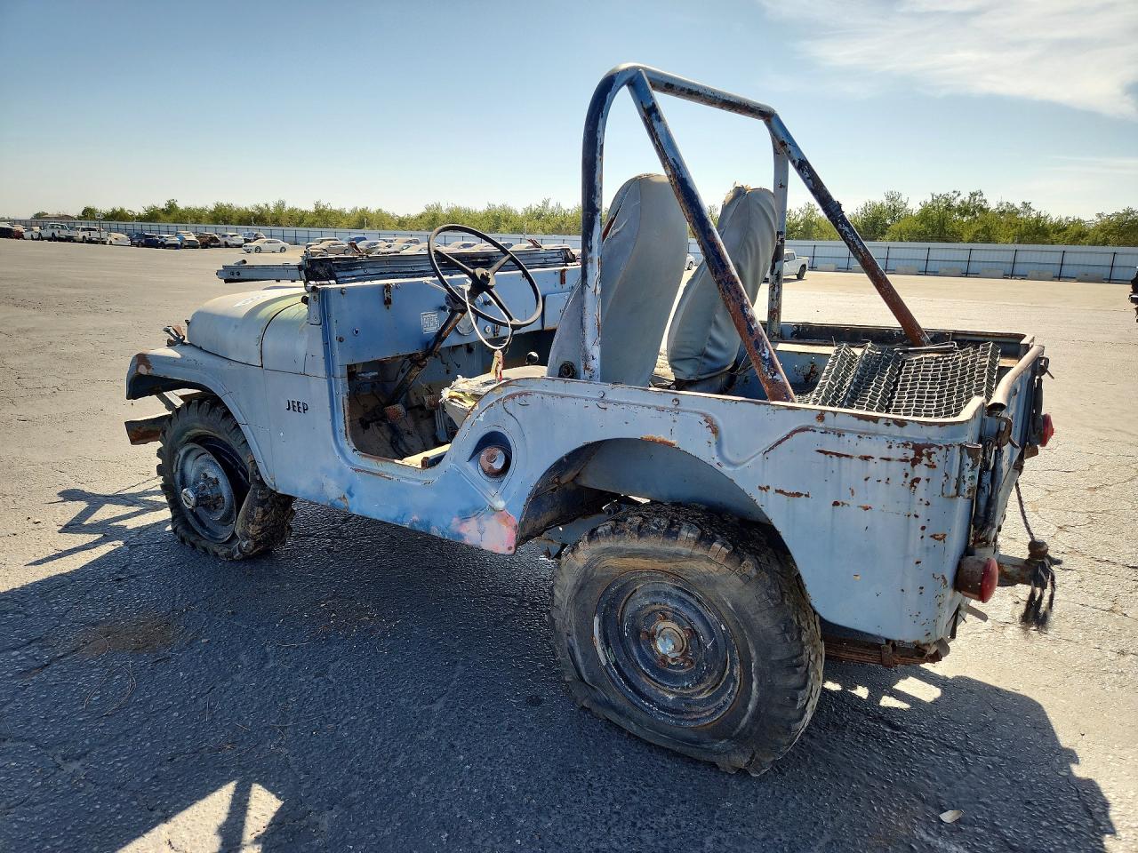 1959 Jeep Wrangler Willys 4wd Blue vin: 5754891579