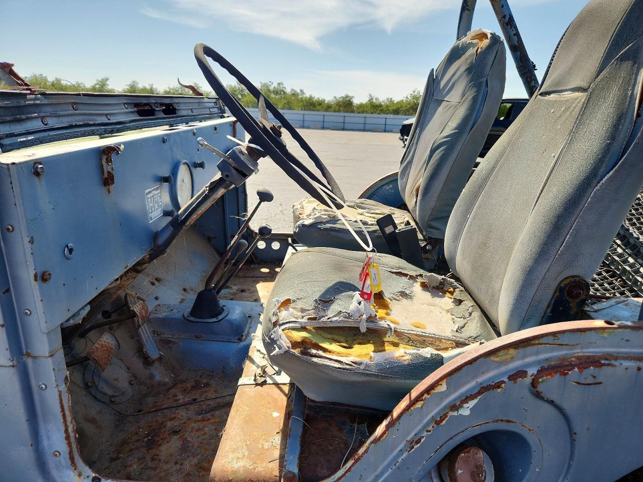 1959 Jeep Wrangler Willys 4wd Blue vin: 5754891579