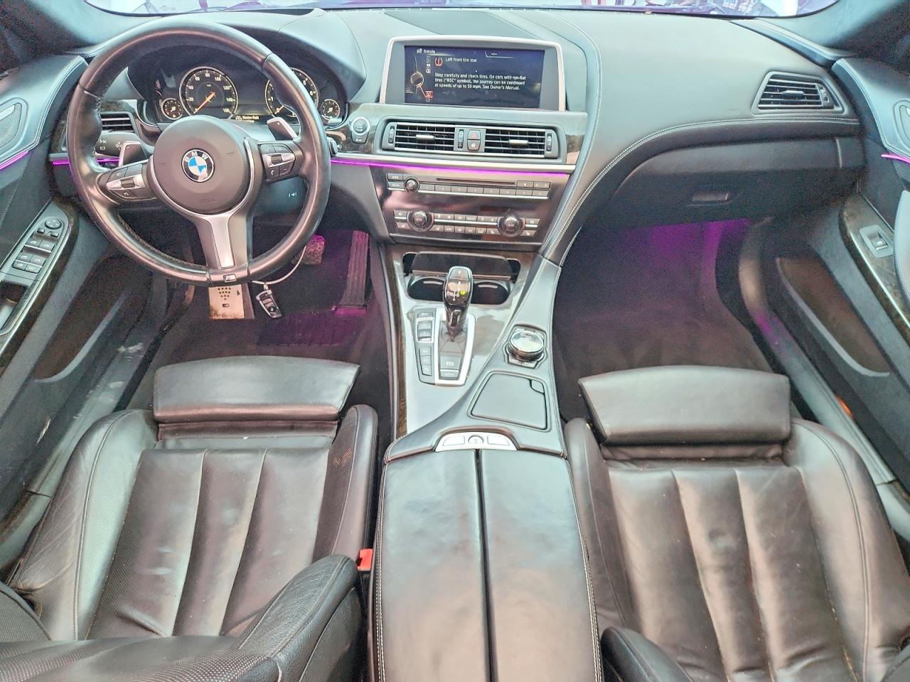 2015 Bmw 640 Xi Gran Coupe Silver vin: WBA6B8C51FD453908
