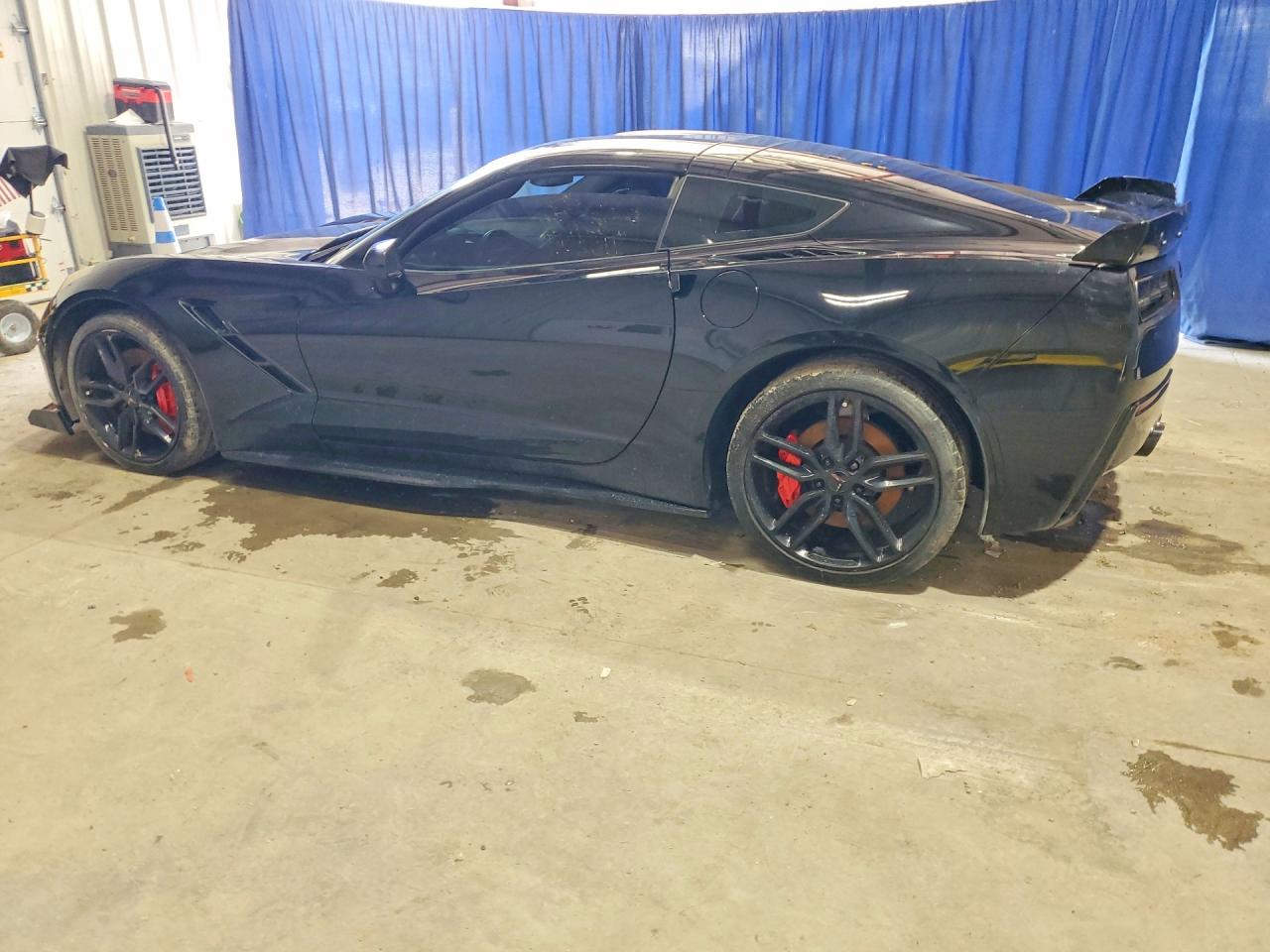 2014 Chevrolet Corvette Stingray Z51 1lt Черный vin: 1G1YG2D70E5125536