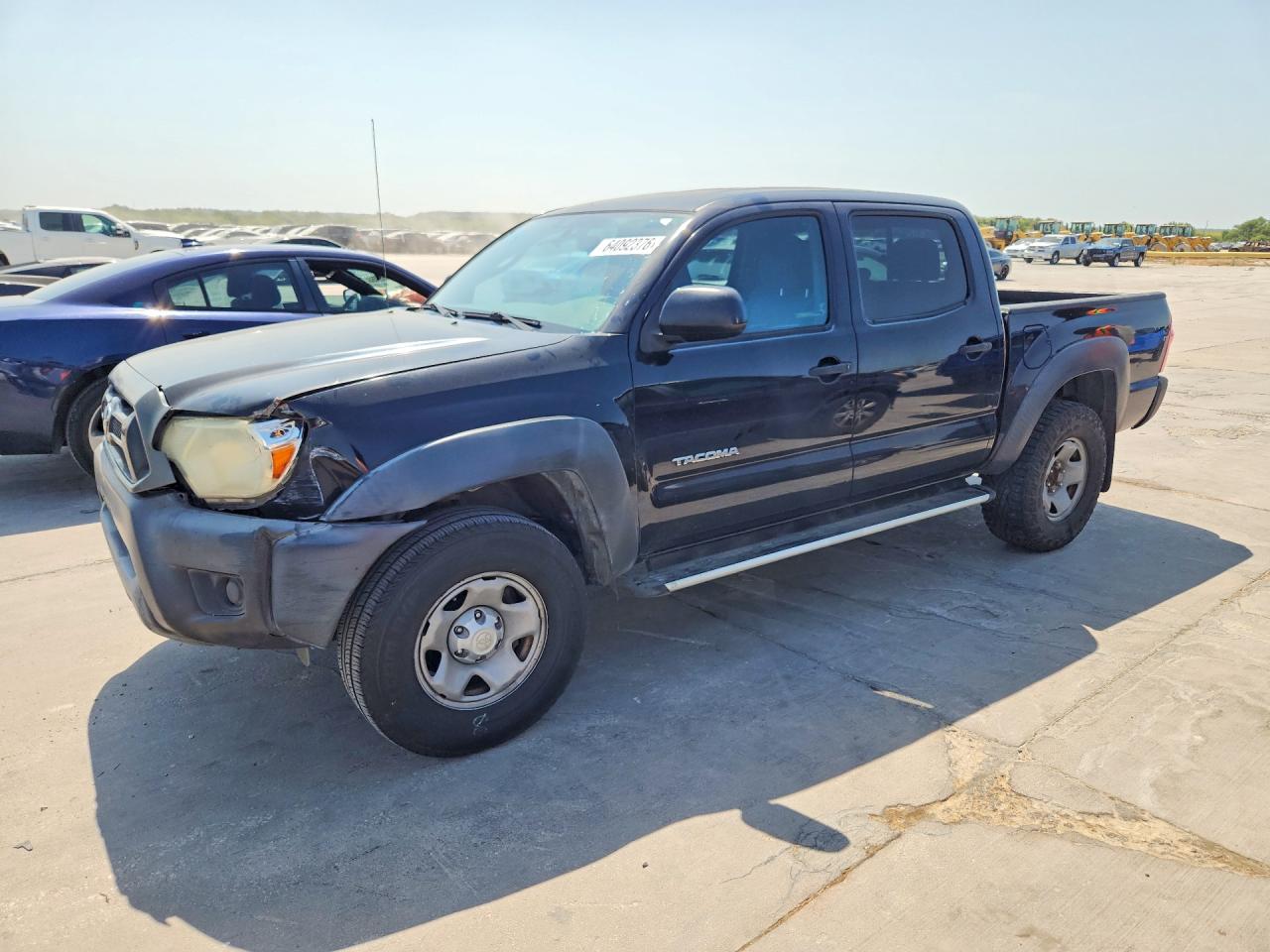 2013 Toyota Tacoma Double Cab Prerunner Black vin: 5TFJU4GN5DX047359
