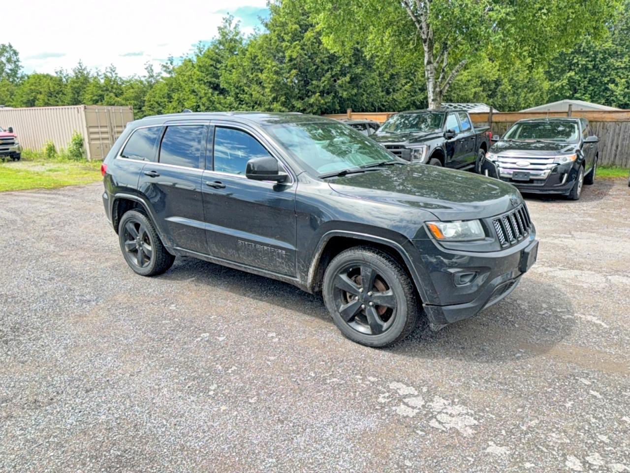 2015 Jeep Grand Cherokee Laredo Black vin: 1C4RJFAGXFC624916