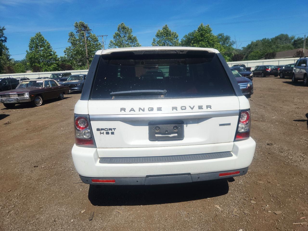 2013 Land Rover Range Rover Sport Hse Luxury White vin: SALSK2D40DA811625