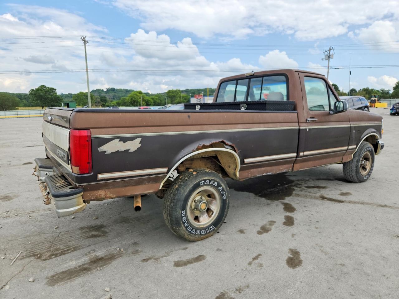 1993 Ford F150 Brown vin: 1FTEF14NXPNA56931