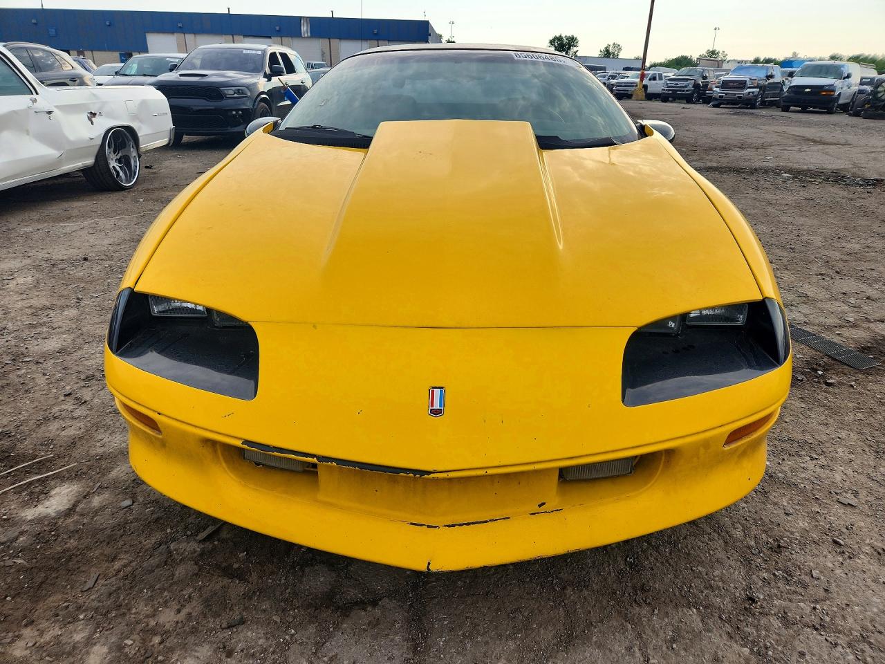 1994 Chevrolet Camaro Z28 Yellow vin: 2G1FP22P5R2148371