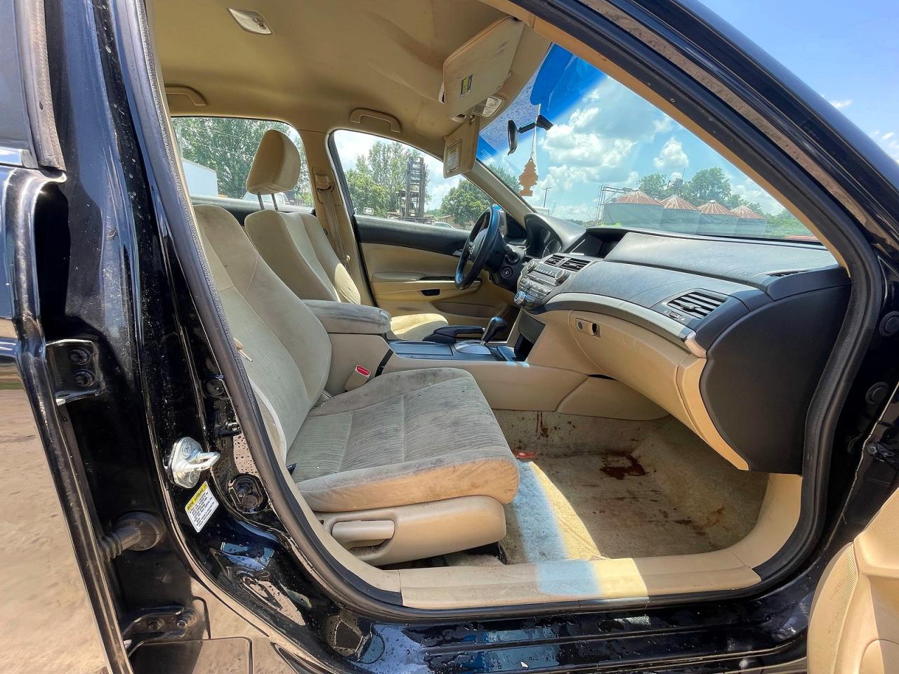 2011 Honda Accord Lx Black vin: 1HGCP2F35BA082716