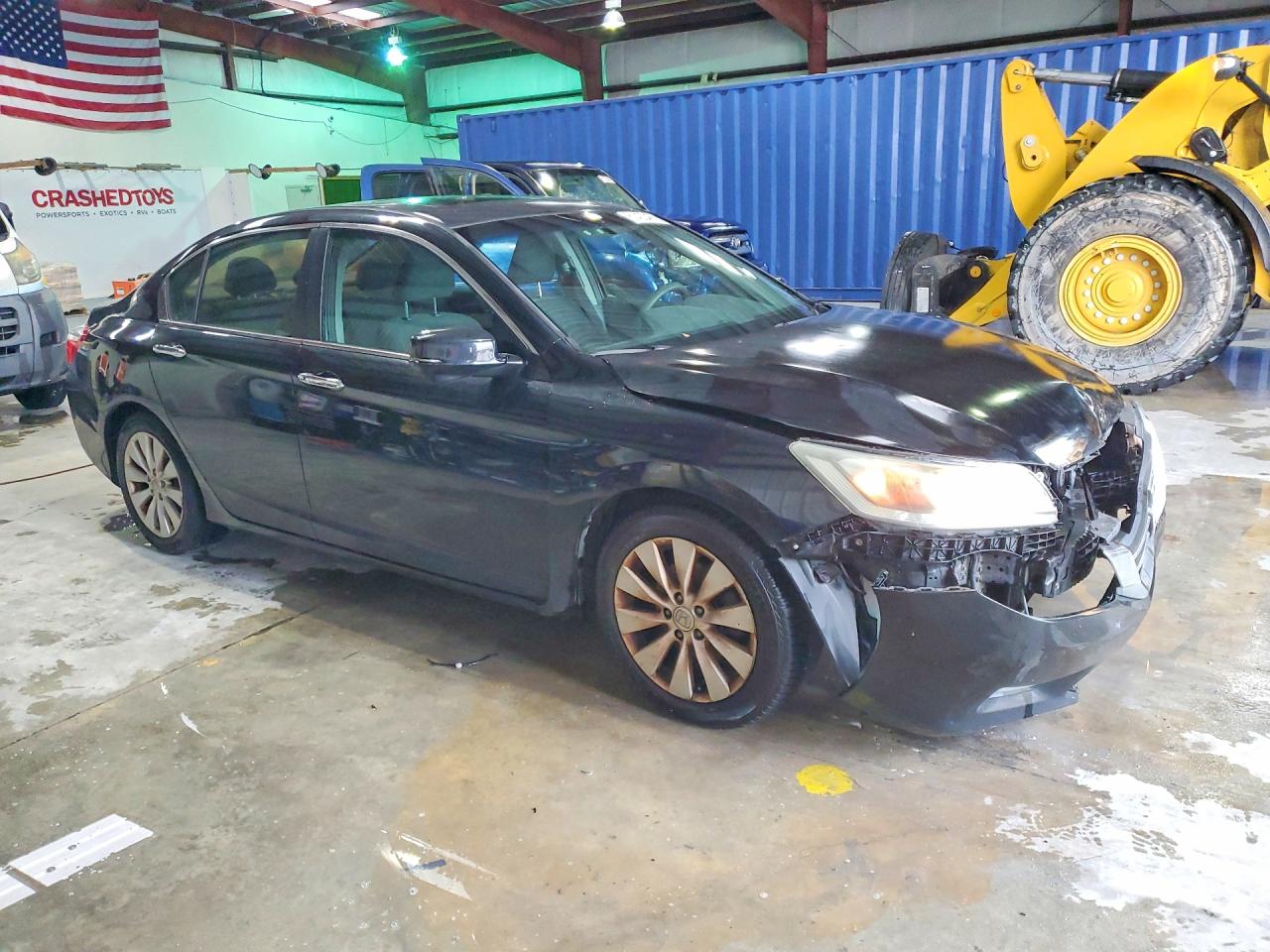 2013 Honda Accord Ex Black vin: 1HGCR2F74DA083064