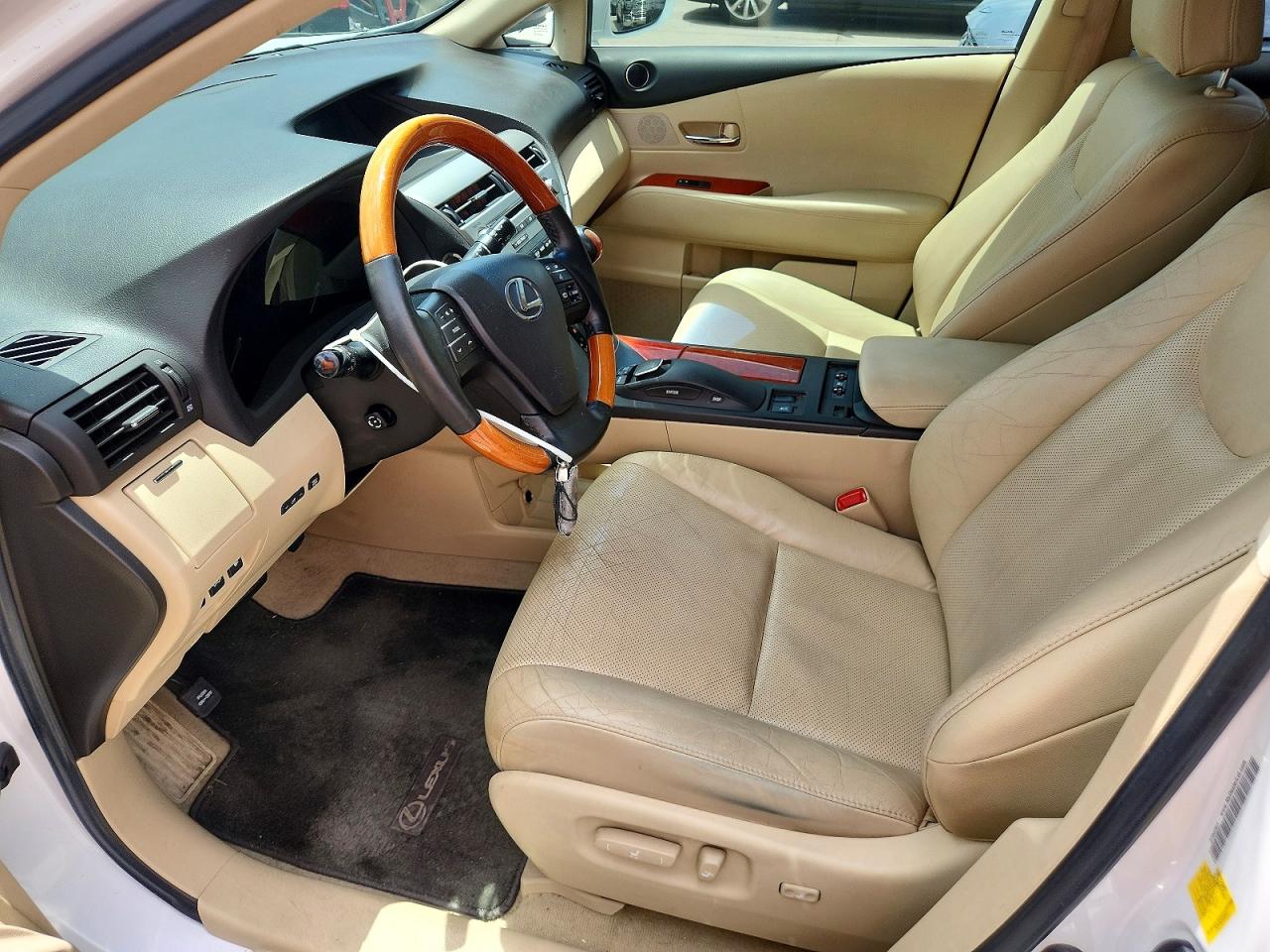 2011 Lexus Rx 350 White vin: 2T2ZK1BA2BC045491