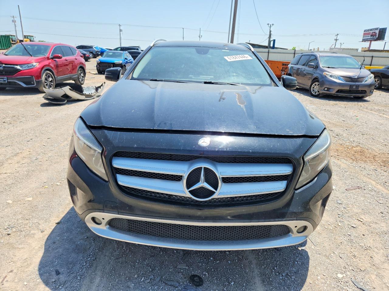 2015 Mercedes-benz Gla 250 Black vin: WDCTG4EB2FJ128473