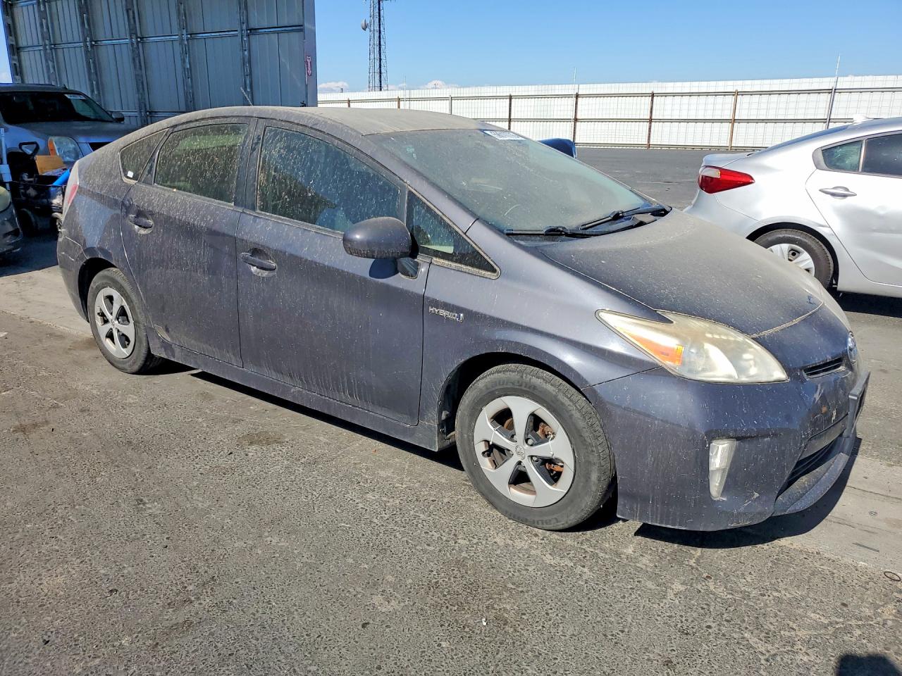 2013 Toyota Prius Two Gray vin: JTDKN3DU9D5575599