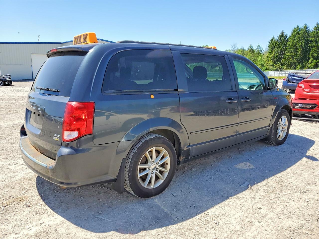 2014 Dodge Grand Caravan Sxt Blue vin: 2C4RDGCG1ER253211