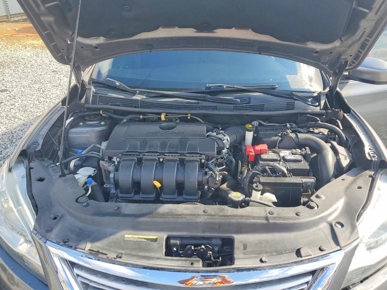 2015 Nissan Sentra Sv Gray vin: 3N1AB7AP9FY382498