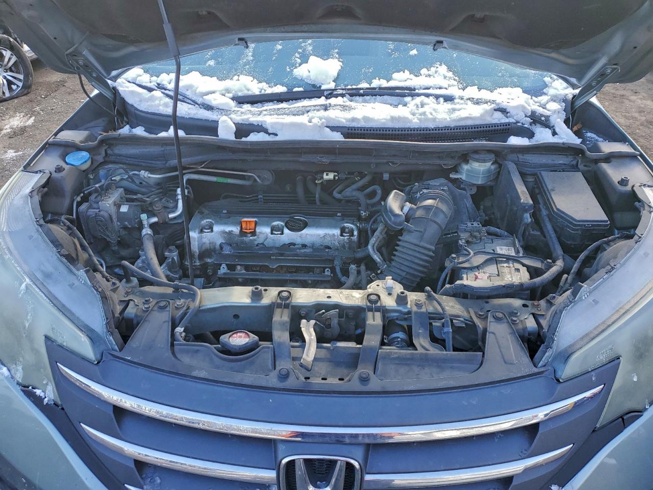 2012 Honda Cr-v Exl Green vin: JHLRM4H74CC013828