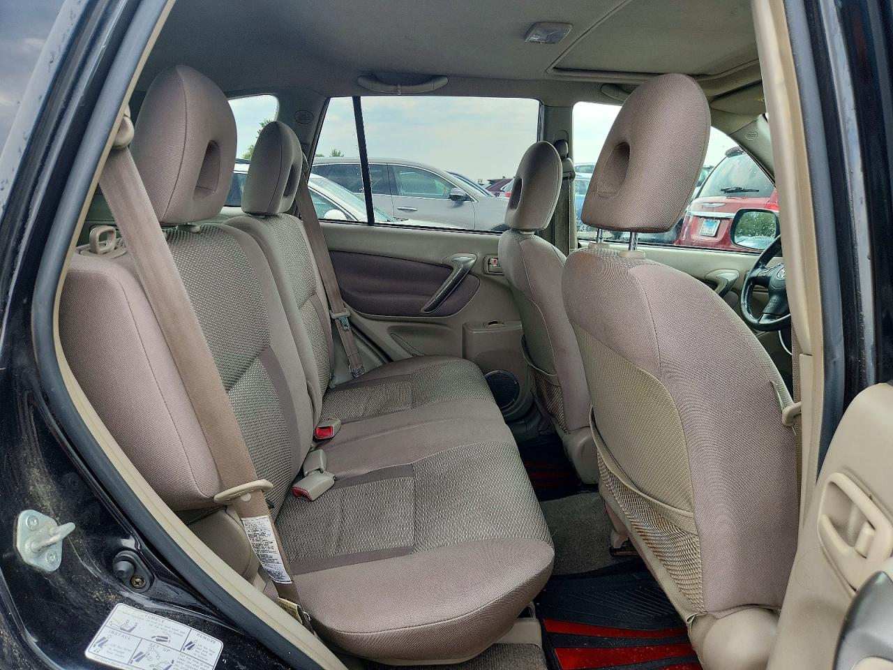2004 Toyota Rav4 Base Black vin: JTEHD20V846017853