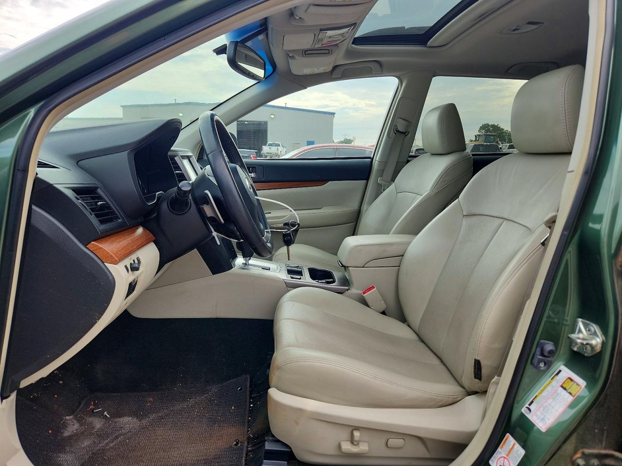 2013 Subaru Outback 3.6r Limited Green vin: 4S4BRDLCXD2246832