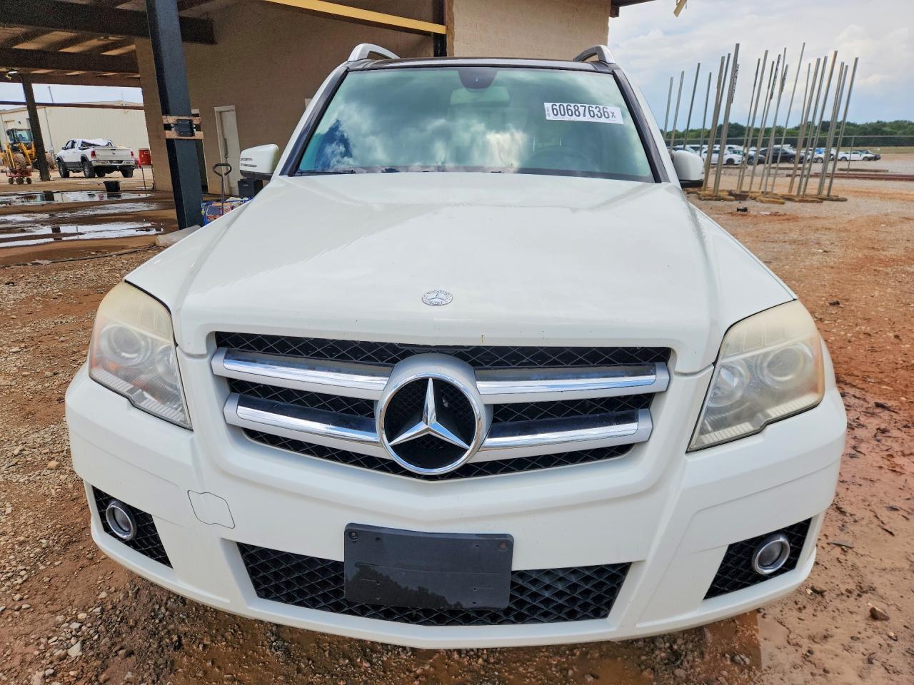 2011 Mercedes-benz Glk 350 4matic White vin: WDCGG8HB3BF674829