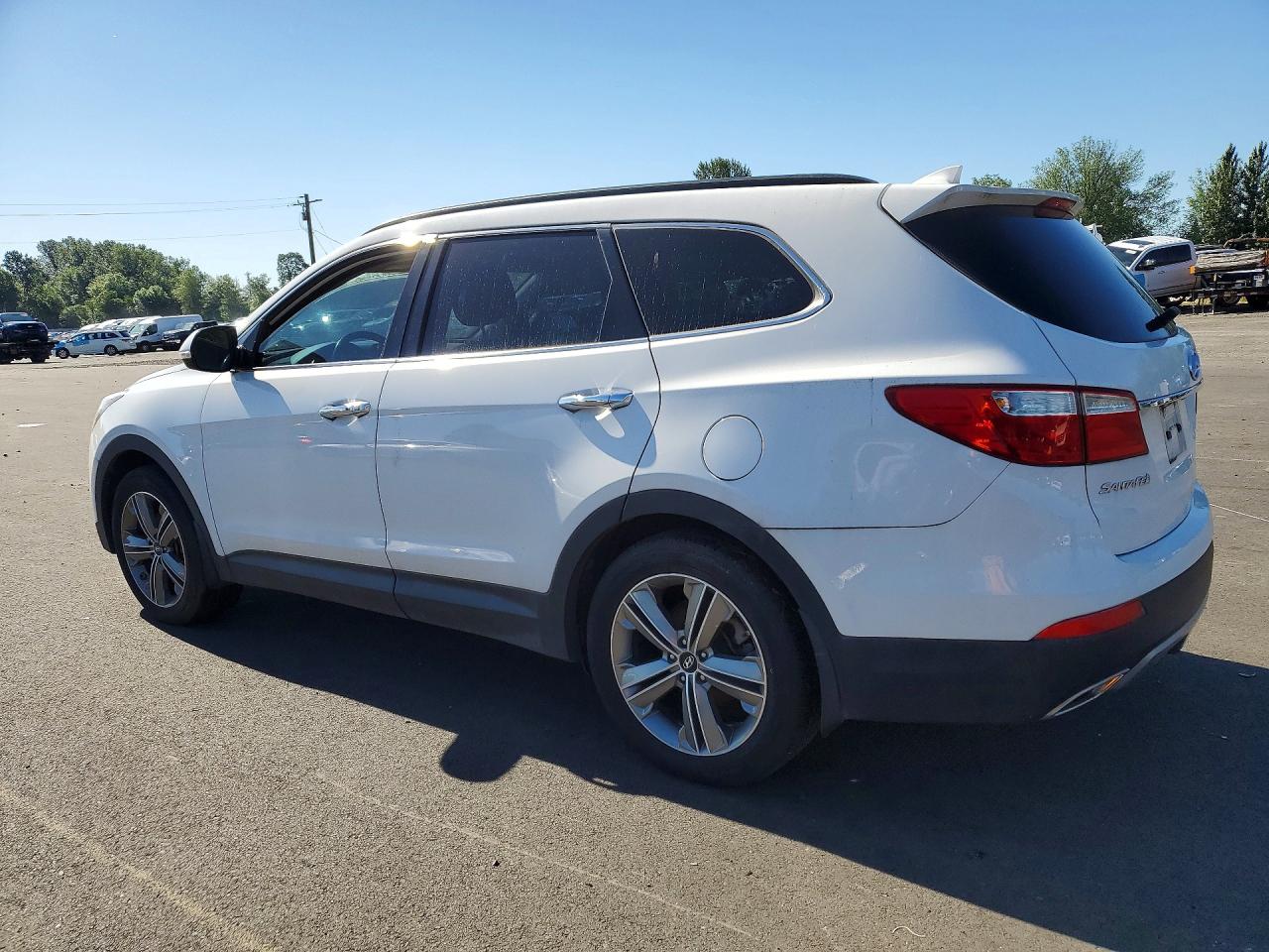 2015 Hyundai Santa Fe Limited White vin: KM8SN4HF1FU098978