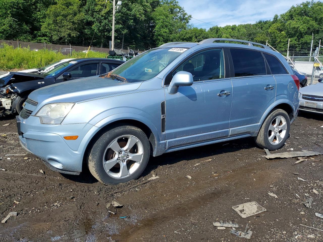 2014 Chevrolet Captiva Ltz Синий vin: 3GNAL4EK9ES522467