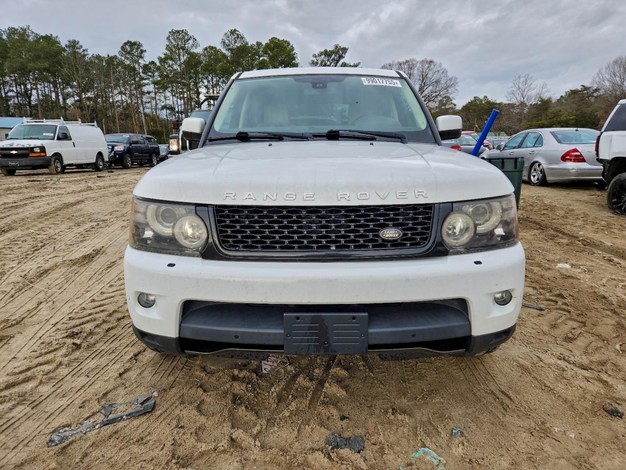 2013 Land Rover Range Rover Sport Hse Luxury White vin: SALSK2D45DA775267