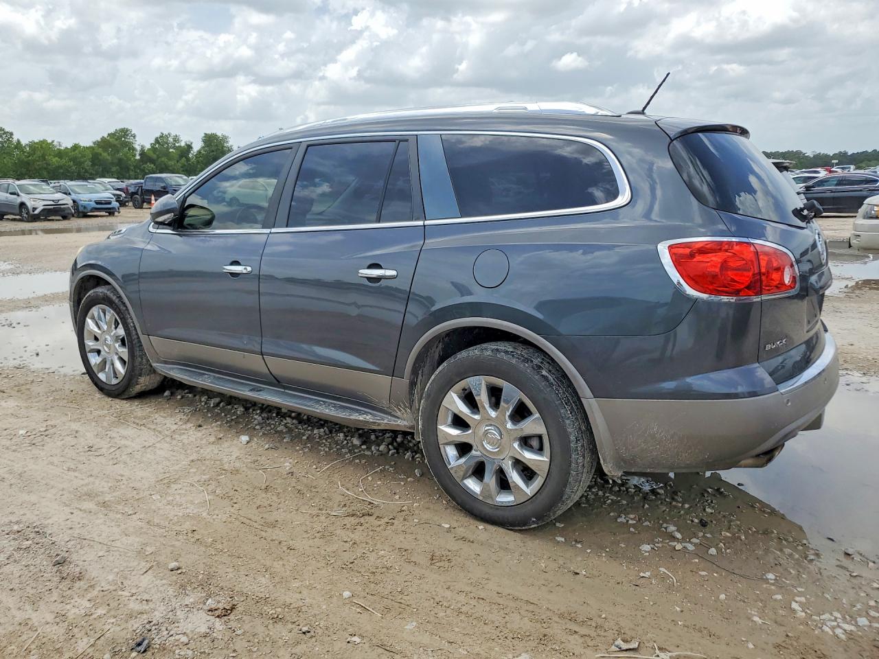 2011 Buick Enclave Cxl Gray vin: 5GAKRCED5BJ260128