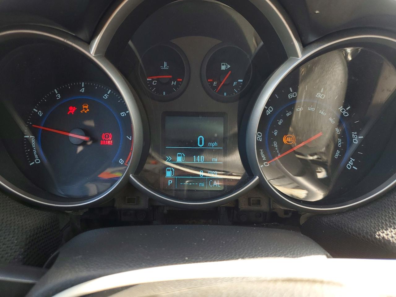 2013 Chevrolet Cruze Lt Red vin: 1G1PC5SB2D7267146