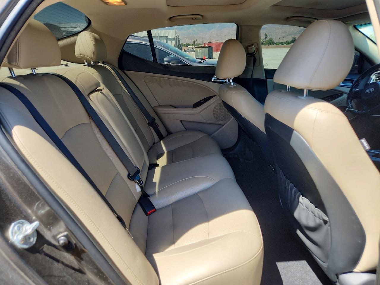 2014 Kia Optima Ex Brown vin: 5XXGN4A79EG264522