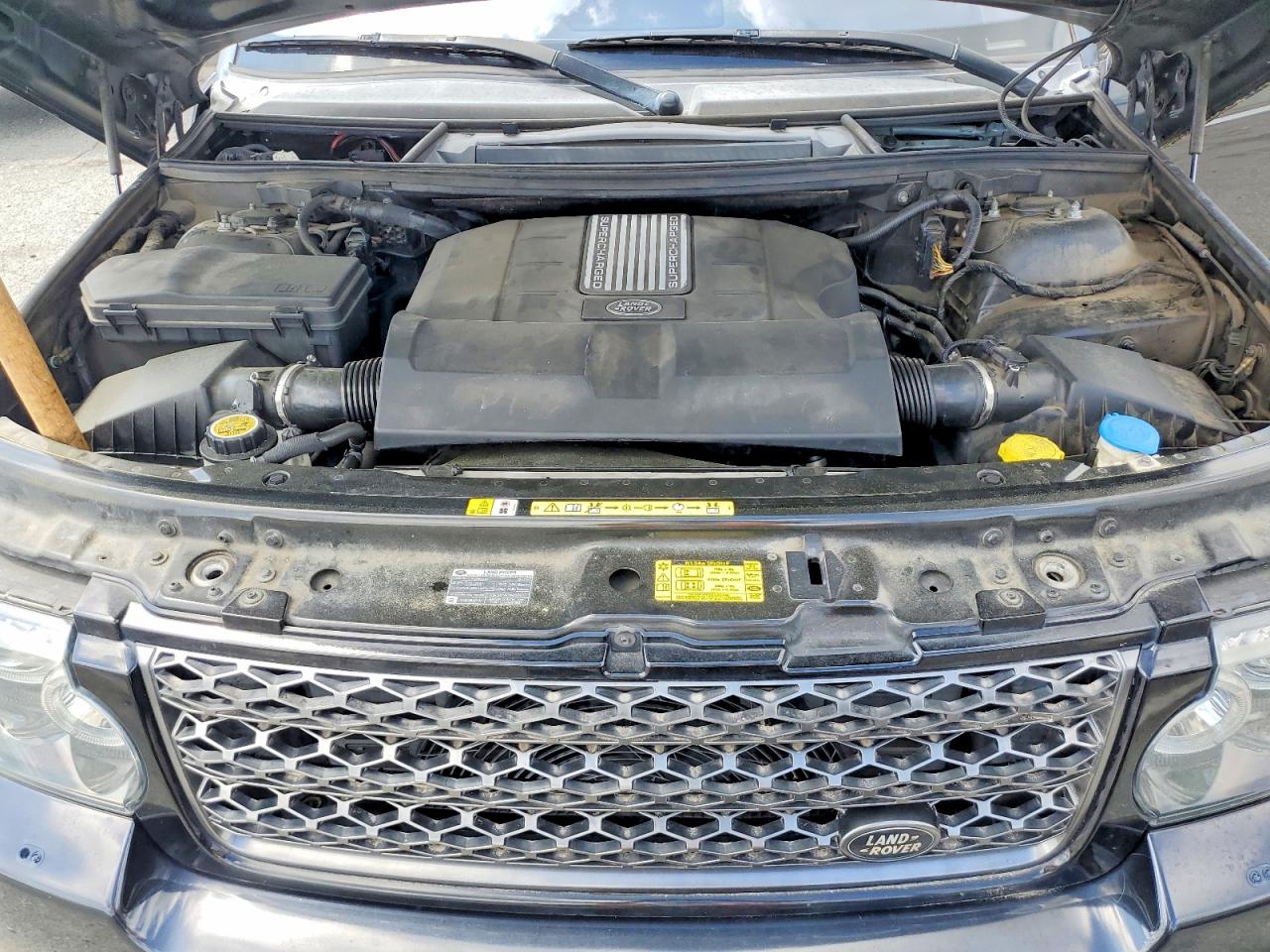 2012 Land Rover Range Rover Hse Luxury Black vin: SALMF1D41CA360159