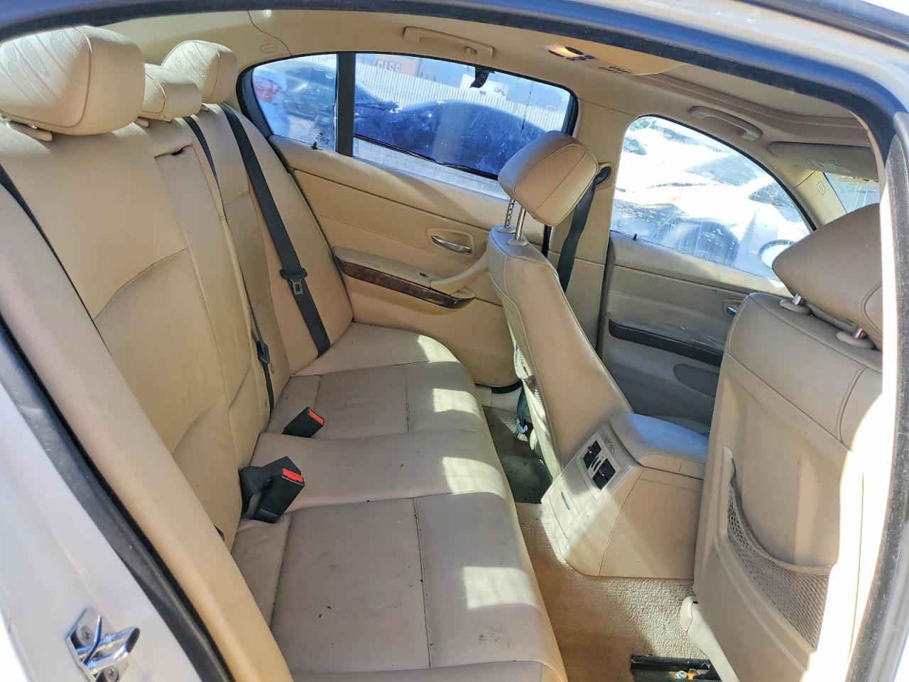 2007 Bmw 328 I Sulev White vin: WBAVC53547FZ77034