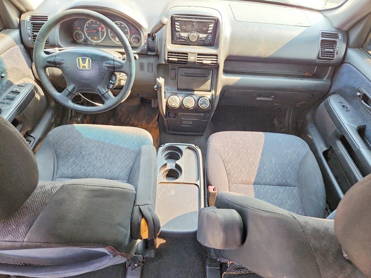 2005 Honda Cr-v Lx Silver vin: SHSRD78525U309328