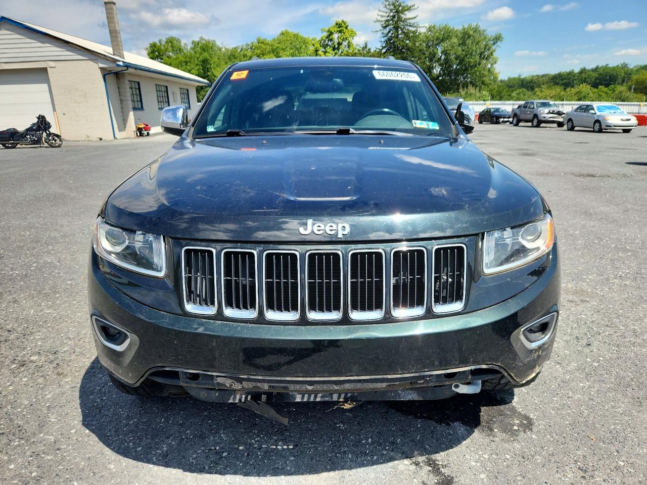 2014 Jeep Grand Cherokee Limited Зеленый vin: 1C4RJFBG2EC131812