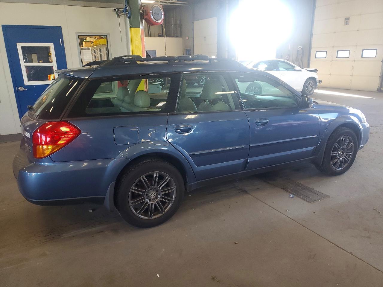 2007 Subaru Legacy Outback Синий vin: 4S4BP63C474305240