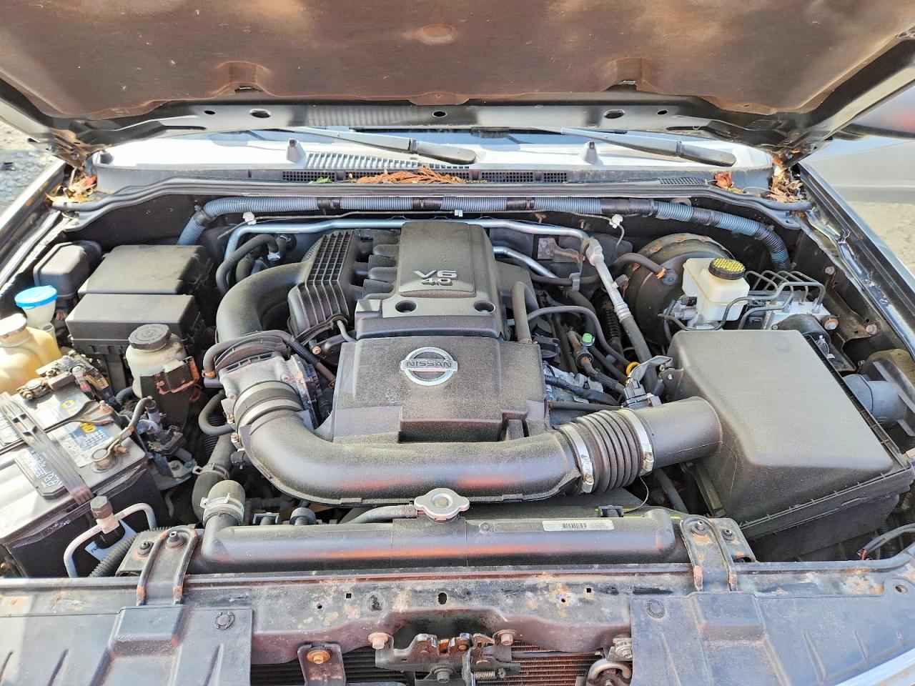 2008 Nissan Frontier Se V6 Gray vin: 1N6AD06W68C440171