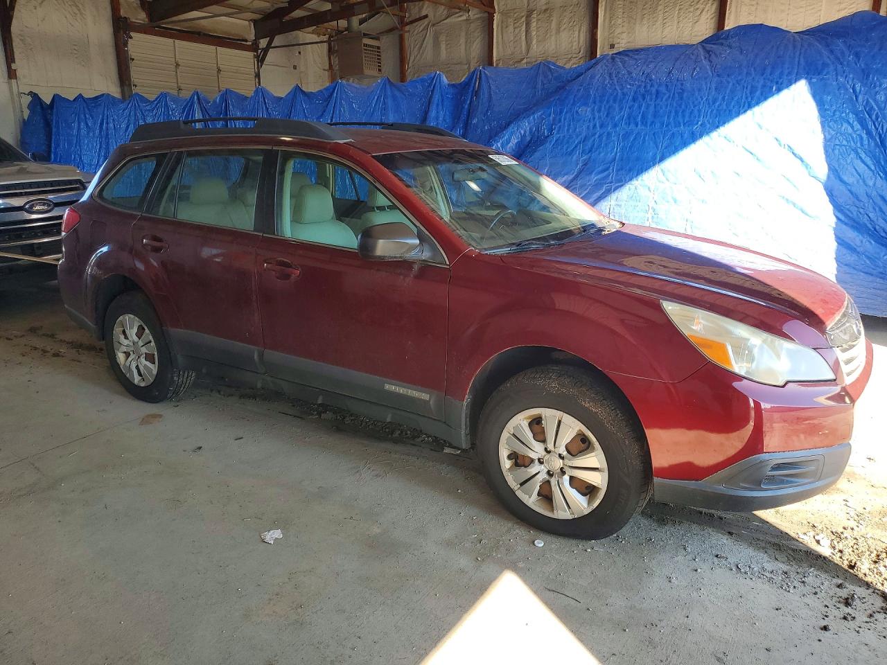 2011 Subaru Outback 2.5i Red vin: 4S4BRBAC1B3352181