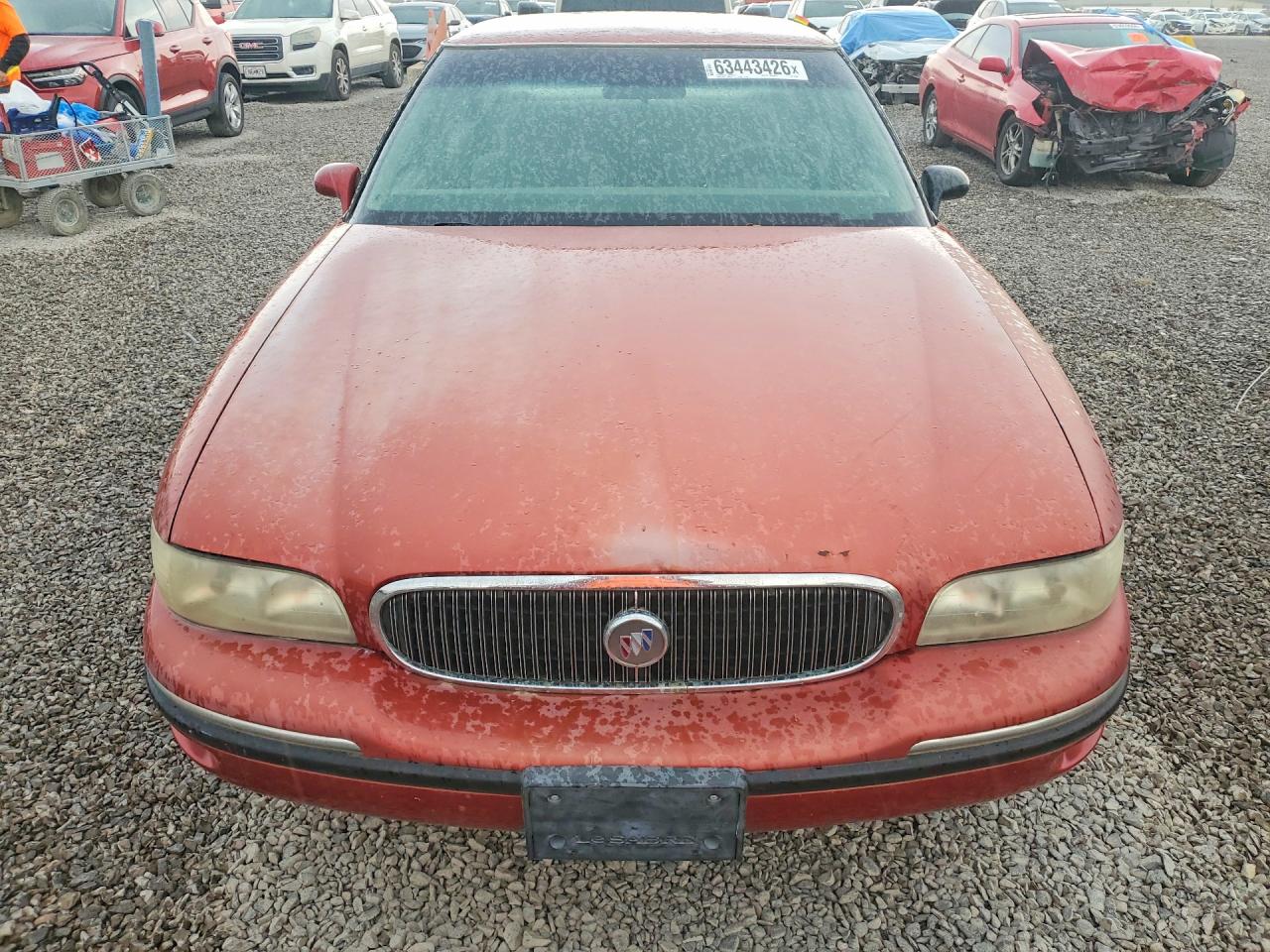 1999 Buick Lesabre Custom Red vin: 1G4HP52K3XH476566