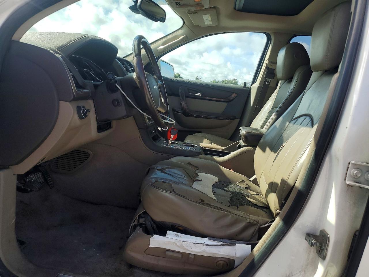 2014 Gmc Acadia Denali Белый vin: 1GKKVTKD7EJ176559