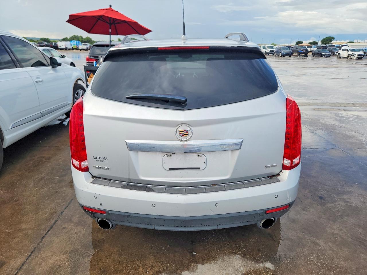 2013 Cadillac Srx Luxury Collection Silver vin: 3GYFNCE38DS619177